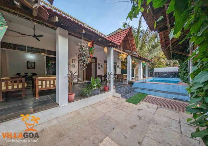Beach Villa Morjim Quarto foto