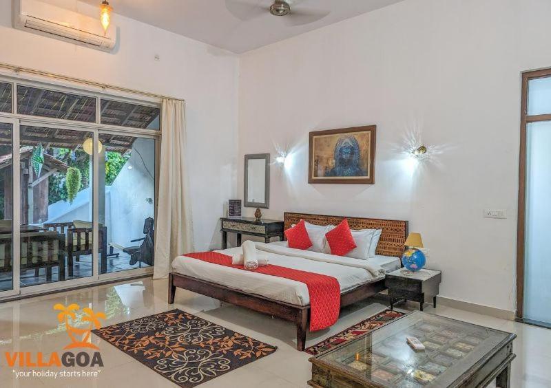 Beach Villa Morjim Quarto foto